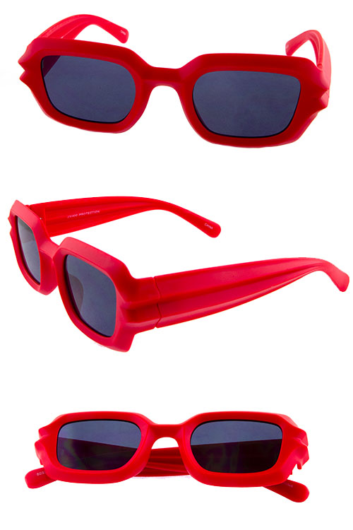 Womens square modern plastic sunglasses A3-80330