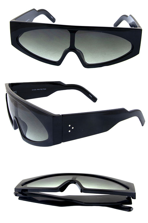 Womens square high fashion plastic sunglasses A3-80400