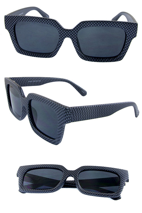Unisex square plastic fashion sunglasses G2-80366