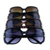 Womens plastic square high fashion sunglasses D5-21037 - Image 5