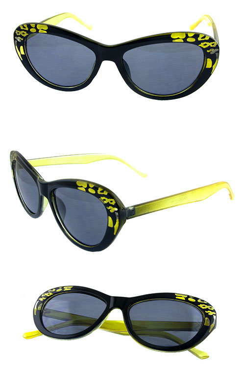 Womens square cat eye plastic fashion sunglasses I3-CAQXD11100