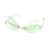 Womens rimless butterfly fashion metal sunglasses D2-5013 - Image 3