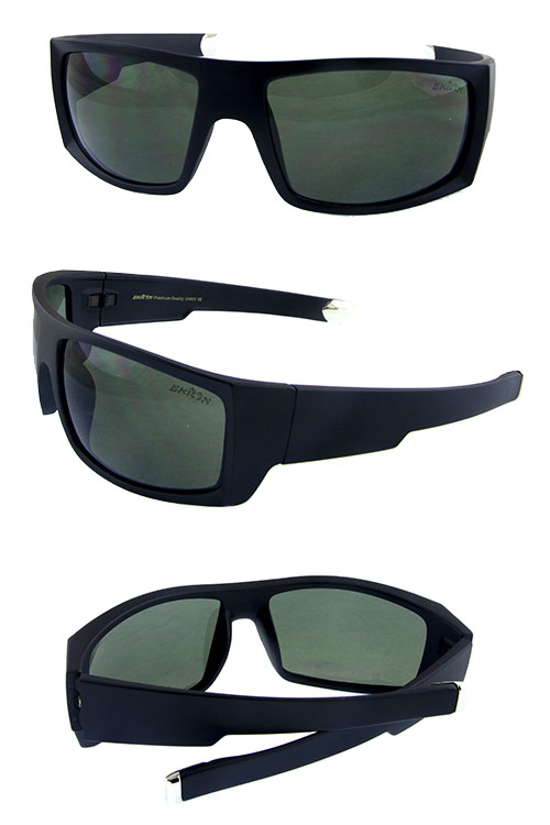 Mens classic square plastic sunglasses R-EK891025