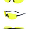 Unisex rimless square plastic sunglasses 2-PC26ND - Image 3