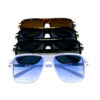 Unisex plastic retro square fashion sunglasses D5-MP7021 - Image 5