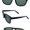 Unisex style plastic square fashion sunglasses D3-MP0454