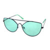 Womens metal butterfly aviator style sunglasses A4-YP98016 - Image 4