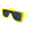 Unisex retro square plastic sunglasses G5-80568 - Image 5