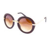 womens blended round retro sunglasses D3-DS171022 - Image 2