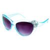 Bling Curved Cat Eye Sunglasses - Image 6