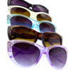 Bling Curved Cat Eye Sunglasses - Image 2